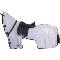 Imperial Riding - Vliegen-uitrijdeken Royce - Silvergrey - Maat 205