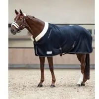 Waldhausen Zweetdeken Modern - Paardendeken - Rose Goud - 205 cm - Blauw