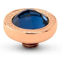 Melano Vivid Round Swirl Steentje Lake Blue | Rosé