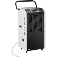 MSW Luchtontvochtiger - 90 L / 24 h - 150 m² - 1129 m³/u - met handvat