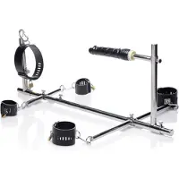 Master Series Imprisoned Bondagerek Met Dildo - Ook voor anaal gebruik