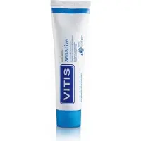 Vitis tandpasta sensitive 75 ml 2 tubes