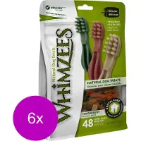 Whimzees Tandenborstel Xsmall - Hondensnacks - 6 x 48x6.4 cm
