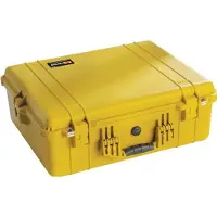 Peli Case 1600NF Koffer Groot geel zonder schuim