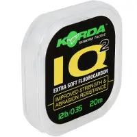 Korda IQ2 Extra Soft Fluorcarbon Hooklink 20lb 20m