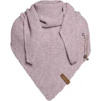 Knit Factory Coco Omslagdoek/Sjaal - Mauve - 190x85 cm