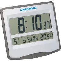 Grundig Weerstation/ Wekker - met LCD-Klok - Sluimerfunctie en Kalender