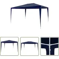 The Living Store De Living Store partytent, 3x4 meter, PE, blauw