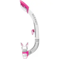 Oceanic Ultradry 2 Diving Snorkel Wit,Roze