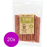 Timo Eend Snackreep - Hondensnacks - 20 x Eend 150 g
