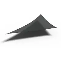 Platinum sun & shade Sun & Shade - Coolfit - Schaduwdoek – Driehoek - 710x500x500cm – Zwart – 5 jaar garantie - 95% UV protectie – Sterk geweven 285 g/m² - Hoge kleurechtheid