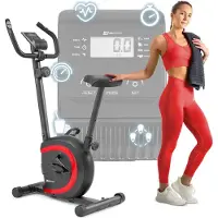 Hop-Sport HS-015H – Hometrainer – Compact – 8 Weerstandsniveaus – Polssensoren