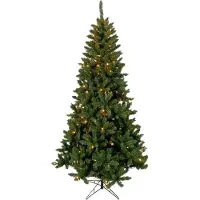 Buxibo PVC Kerstboom met 200 LED en 8 lichteffecten EU-stekker Metalen Standaard