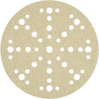 Ivana Schuurschijf Klittenband Rond Multi-Gats Korrel 120 Ø150mm - 50 Stuks