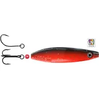 DEGA Jenzi Seatrout IV inliner lepel 18 gram - rood-zwart