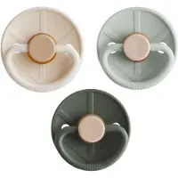 Frigg Little Viking Fopspeen - 0-6 Mnd - 3 stuks - Cream/Olive/Sage