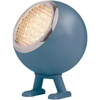 Mr. Wattson Tafellampe , Norbitt, dimbare, Blauw, Woonkamer, Aluminium, Modern