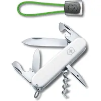 Victorinox Spartan Zakmes+lanyard 12 Functies Wit/groen