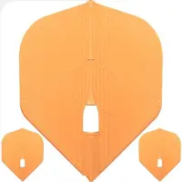 L-Style Champagne Flight Kami L3 Shape Orange - Dart Flights