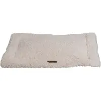 Animal Boulevard Ab12010 - Manden En Kussens - Hond - Ab Curl Plush Benchkussen Wit-xxl 119x73cm - Maat: Xxl
