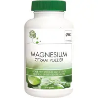 G&w Magnesium Citraat Poeder (200 gr)