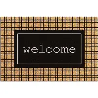 MD-ENTREE MD Entree - Deurmat - Kokosmat - Finesse - Wire Welcome - 40 x 60 cm