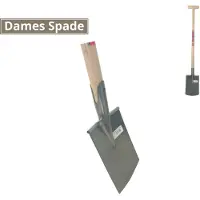 Synx Tools Damesspade - Lichtgewicht - Met opstapje - Incl. steel 85 cm