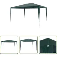 The Living Store De Living Store partytent, 3x4 meter, PE, groen
