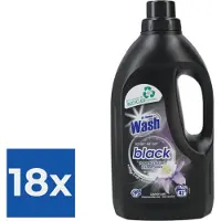 At Home Wash Vloeibaar wasmiddel 1-5L zwart 42 wasbeurten - Voordeelverpakking 18 stuks