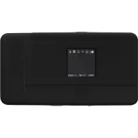 Kwmobile mifi hoesje geschikt voor TP Link M7350 4G hoes - Silicone mifi router case - Mobiele wifi router beschermhoes in zwart