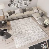 Tapiso Troya Vloerkleed Woonkamer Slaapkamer Beige Lijnen Golven Design Eyecatcher Interieur Stijlvol Woonsfeer Modern Trendy Duurzaam Hoogwaardig Tapijt Maat - 240x330