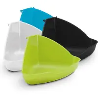 Ebi Käfig-Ecktoilette mit Befestigung, 35 cm, assortiert