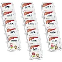 Yarrah Bio Kat Alu Pate - Rund - Kattenvoer - 16 x 100 g NL-BIO-01