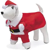 Beeztees Kerstmanpak - Hondenkleding - 28 cm
