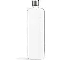 MemoBottle Slim - platte waterfles - 450 ml - BPA-vrij