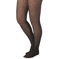 Pamela mann panty met glitters 20 denier zwart female | Maat: 44-46