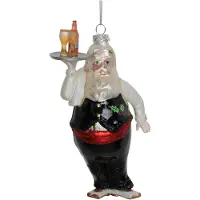 HD Collection Ornament kerstbal Kelner Glas Multi 15.2 cm