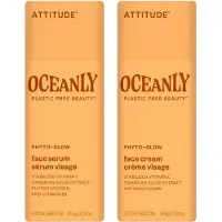 ATTITUDE Cadeauset Oceanly Phyto-Glow Mini - Oceanly Phyto Glow Gezichtscreme - Oceanly Phyto Glow Gezichtsserum