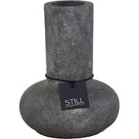 Still - Low Vase - Earth - Grijs - 25 x 20 cm