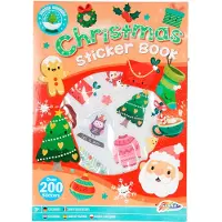 Creative Craft Group XMAS Stickerboek A4, 8 Vellen