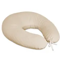 Babybam Voedingskussen Soft Velvet Nougat 185 cm
