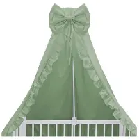 Babybam Hemeltje Ruffle Olijfgroen
