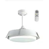 CristalRecord Plafondventilator Batan WIFI Ø 107 cm wit