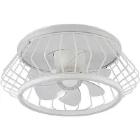CristalRecord Plafondventilator Cobra Ø 50 cm wit