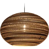 Think Paper Lazy 440 kartonnen hanglamp Ø 44cm