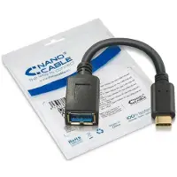 Nanocable USB 3.1 Kabel NANOCABLE 10.01.4201 Zwart