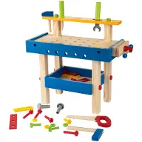 Playtive Houten make-uptafel, werkbank of winkelwagentje (Werkbank)