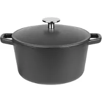 GSW Gietijzeren kookpan, Ø 21 cm (Zwart)