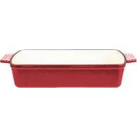GSW Gietijzeren ovenschaal, 30 x 21 cm (Rood)