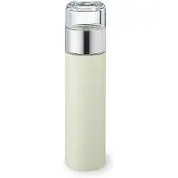 PO PAO - Thermosfles met theezeef - 240 ml Ivoorkleurig